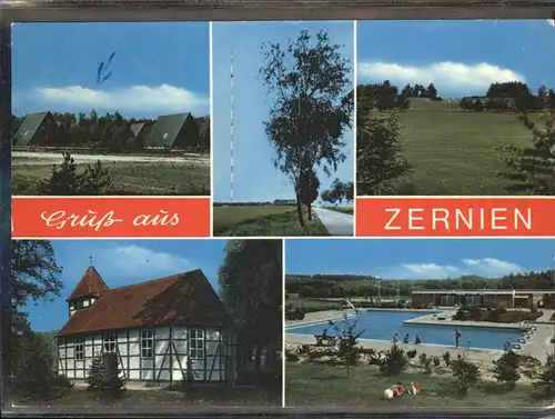 Zernien Niedersachsen Schwimmbad
Baeckerei Cafe August Rasche / Zernien /Luechow-Dannenberg LKR