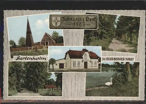 Hartenholm Segeberger Forst
Schoenstes Dorf 1963 / Hartenholm /Segeberg LKR