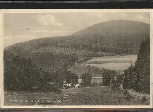 Dommelmuehle Waldeck / Willingen (Upland) /Waldeck-Frankenberg LKR