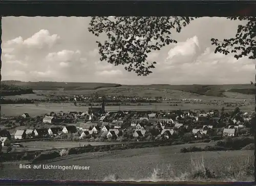 Luechtringen Blick auf Luechtringen a. d. Weser / Hoexter /Hoexter LKR