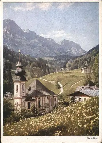 Maria Gern bei Berchtesgaden, Kirche / Berchtesgaden /Berchtesgadener Land LKR