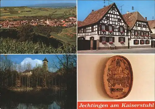 Jechtingen Panorama Fachwerkhaeuser / Sasbach am Kaiserstuhl /Emmendingen LKR