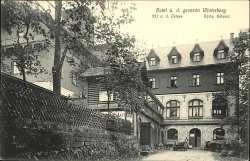 Zwiesel Bad Gottleuba-Berggiesshuebel Hotel a.d. grossen Winterberg / Bad Gottleuba-Berggiesshuebel /Saechsische Schweiz-Osterzgebirge LKR