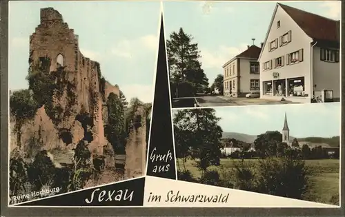 Sexau Ruine Hochburg / Sexau /Emmendingen LKR