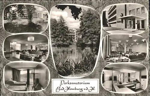 Bad Homburg Hoehe Parksanatorium / Bad Homburg v.d. Hoehe /Hochtaunuskreis LKR