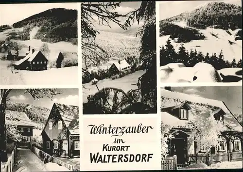 Waltersdorf Zittau Winterzauber / Grossschoenau Sachsen /Goerlitz LKR
