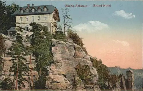 Saupsdorf Brand-Hotel / Kirnitzschtal /Saechsische Schweiz-Osterzgebirge LKR
