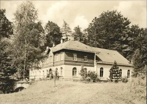 Hohenfichte Erholungsheim Waldpark / Leubsdorf Sachsen /Mittelsachsen LKR