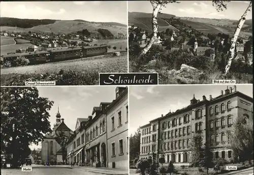 Schoenheide Erzgebirge Schwarzenthal Markt  / Schoenheide Erzgebirge /Erzgebirgskreis LKR