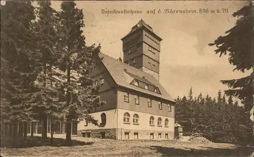 Baerenstein Annaberg-Buchholz Unterkunftshaus / Baerenstein /Erzgebirgskreis LKR