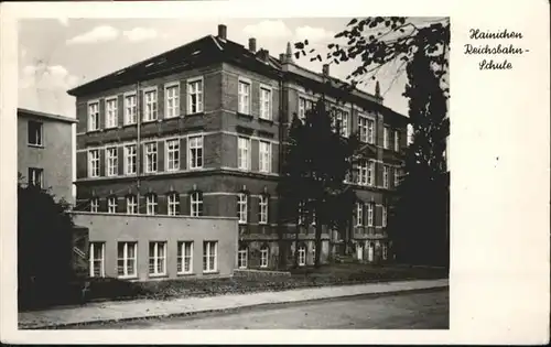 Hainichen Sachsen Reichsbahnschule / Hainichen Sachsen /Mittelsachsen LKR