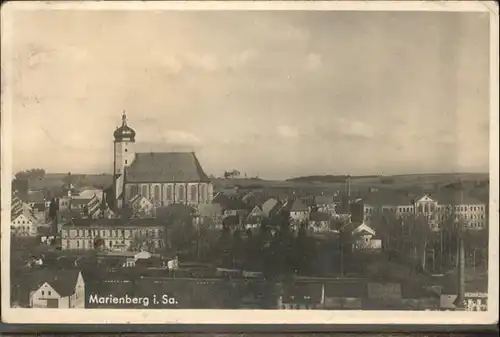 Marienberg Erzgebirge  / Marienberg /Erzgebirgskreis LKR