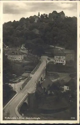 Wolkenstein Erzgebirge Bahnhofstrasse / Wolkenstein /Erzgebirgskreis LKR