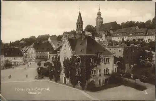 Hohenstein-Ernstthal Altmarkt / Hohenstein-Ernstthal /Zwickau LKR