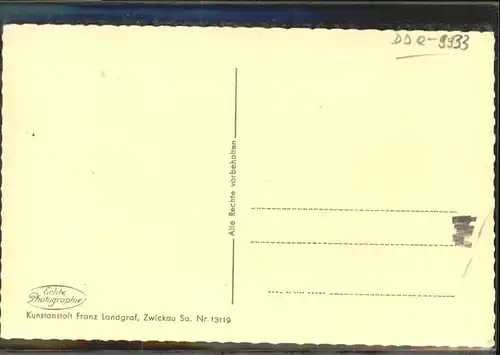Muehlhausen Vogtland Genesungsheim / Bad Elster /Vogtlandkreis LKR