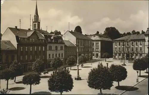 Lengenfeld Vogtland August Bebel Platz / Lengenfeld Vogtland /Vogtlandkreis LKR