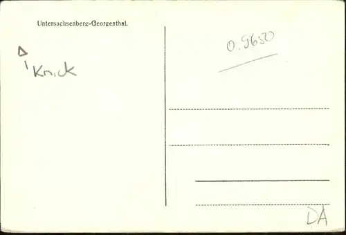 Untersachsenberg Georgenthal / Klingenthal Sachsen /Vogtlandkreis LKR