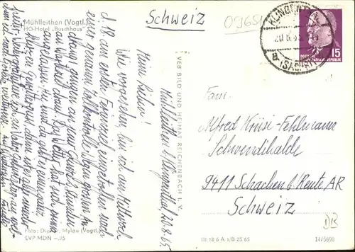 Muehlleithen Klingenthal Hotel Buschhaus / Klingenthal Sachsen /Vogtlandkreis LKR