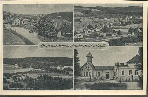 Sohl Bad Elster Gasthof Zur Krone Sachsenquelle  / Bad Elster /Vogtlandkreis LKR