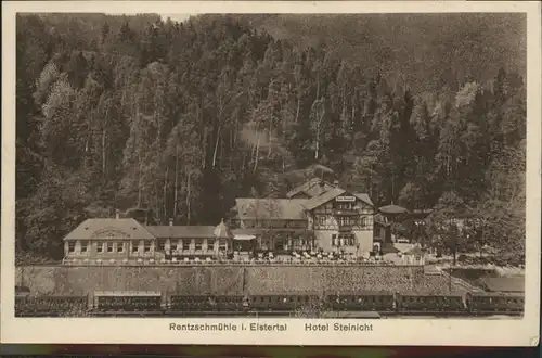 Rentzschmuehle Weisse Elster  Hotel Steinicht / Poehl Vogtland /Vogtlandkreis LKR