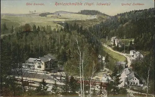 Rentzschmuehle Weisse Elster Gasthof Lochhaus Hotel Steinicht / Poehl Vogtland /Vogtlandkreis LKR