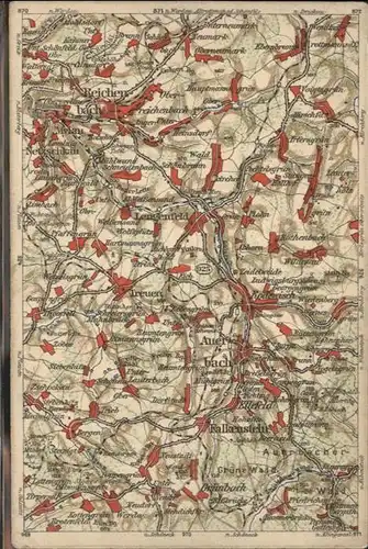 Lengenfeld Vogtland Landkarte / Lengenfeld Vogtland /Vogtlandkreis LKR