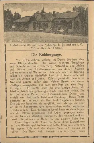 Netzschkau Unterkunftshuette Kuhberge / Netzschkau /Vogtlandkreis LKR