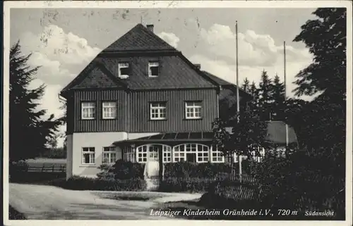 Gruenheide Vogtland Leipziger Kinderheim / Auerbach /Vogtlandkreis LKR