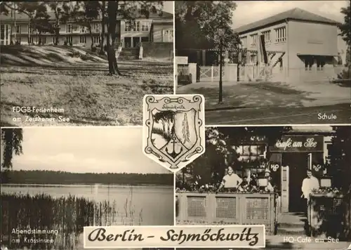 Schmoeckwitz Schule Cafe am See Ferienheim am Zeuthener / Berlin /Berlin Stadtkreis