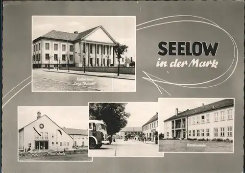 Seelow Kulturhaus Mittelschule Berufsschule / Seelow /Maerkisch-Oderland LKR