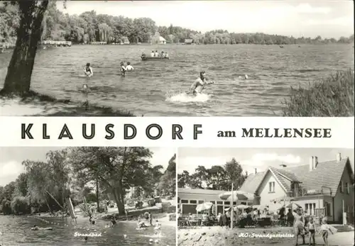 Klausdorf Mellensee HO Strandgaststaette  / Mellensee /Teltow-Flaeming LKR