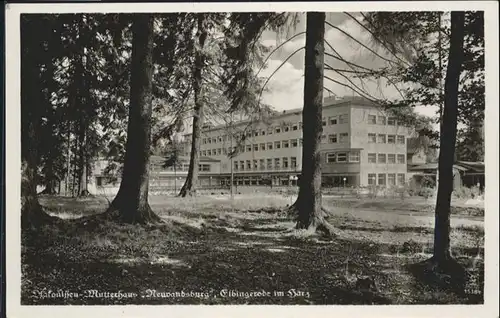 Elbingerode Harz Diakonissenmutterhaus Neuvandsburg / Elbingerode Harz /Harz LKR