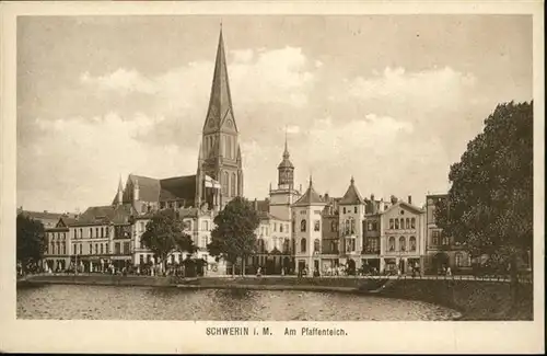 Schwerin Mecklenburg Pfaffenteich / Schwerin /Schwerin Stadtkreis