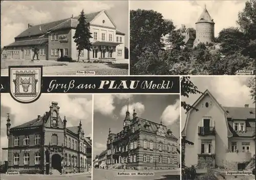 Plau See Rathaus Film Buehne Amtsberg / Plau See /Parchim LKR