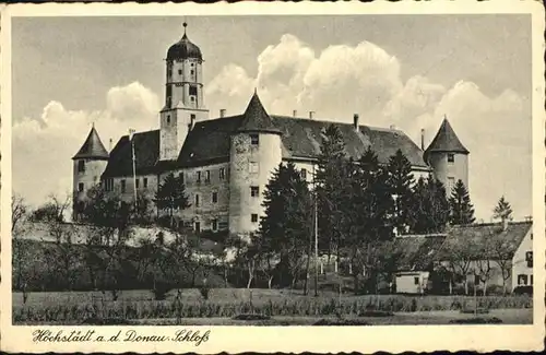 Hoechstaedt Donau Schloss / Hoechstaedt a.d.Donau /Dillingen Donau LKR