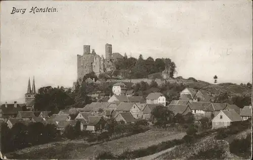 Hanstein Burg / Bornhagen /Eichsfeld LKR