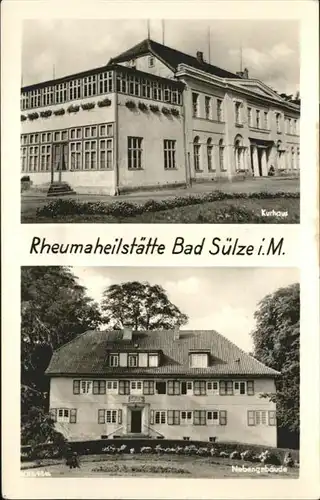 Bad Suelze Kurhaus / Bad Suelze /Nordvorpommern LKR