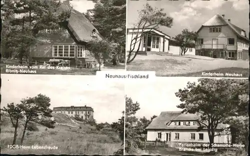 Neuhaus Dierhagen Kinderheim Fischland FDGB Heim Lebensfreude / Dierhagen Ostseebad /Nordvorpommern LKR