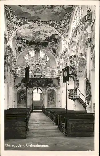 Steingaden Oberbayern Kirchen inneres / Steingaden /Weilheim-Schongau LKR