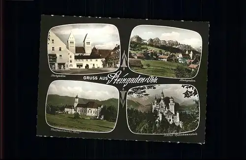 Steingaden Oberbayern Kirche Schloss  / Steingaden /Weilheim-Schongau LKR