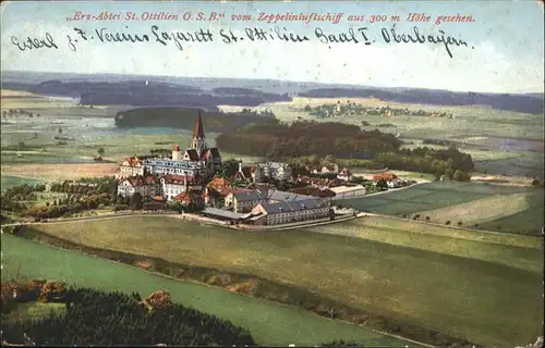 St Ottilien Eresing Fliegeraufnahme  / Eresing /Landsberg Lech LKR