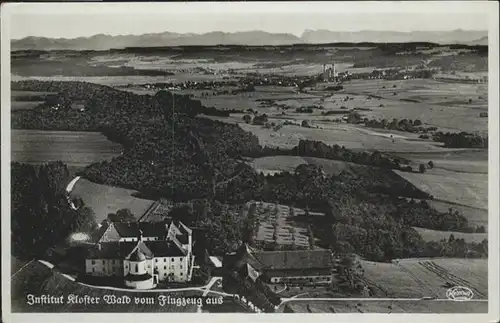 Klosterwald Institut Fliegeraufnahme  / Ottobeuren /Unterallgaeu LKR