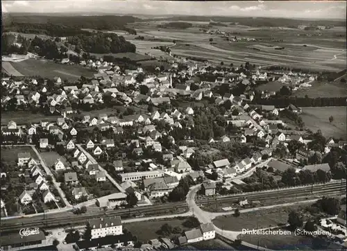 Dinkelscherben Fliegeraufnahme  / Dinkelscherben /Augsburg LKR