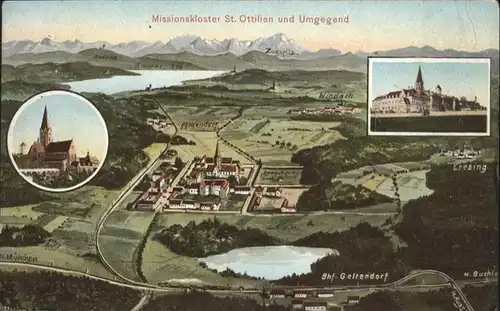 St Ottilien Eresing Missions Kloster  / Eresing /Landsberg Lech LKR