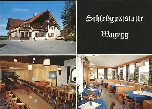 Haldenwang Allgaeu Schlossgaststaette Wagegg / Haldenwang /Oberallgaeu LKR