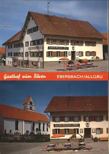 Ebersbach Marktoberdorf Gasthof zum Baeren / Oberguenzburg /Ostallgaeu LKR