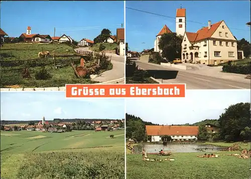 Ebersbach Marktoberdorf Gfaellmuehle / Oberguenzburg /Ostallgaeu LKR