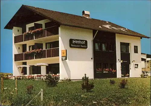 Weissensee Fuessen Seehof Restaurant Pension / Fuessen /Ostallgaeu LKR