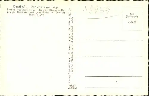 Hopferau Gasthof zum Engel / Hopferau /Ostallgaeu LKR