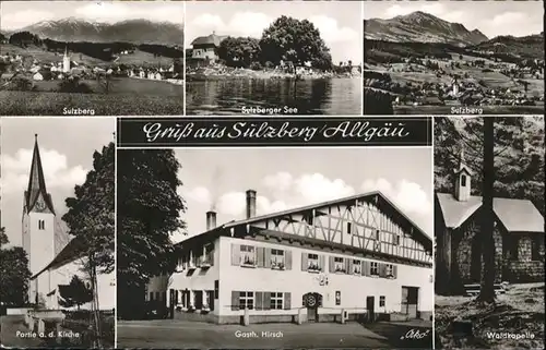 Sulzberg Allgaeu Gasthaus Hirsch / Sulzberg /Oberallgaeu LKR